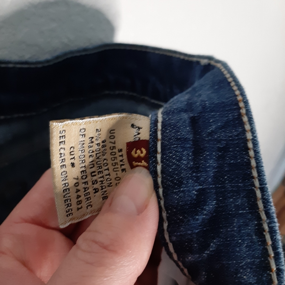 SEVEN FOR ALL MANKIND JEAN SIZE 31 - Picture 4 of 4